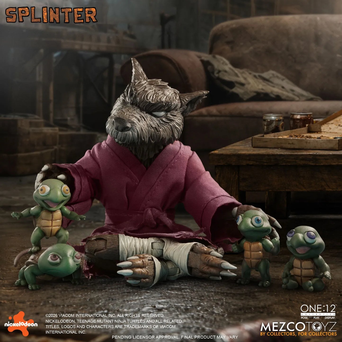 MEZCO TOYS - One 12 Collective Tmnt Splinter Af