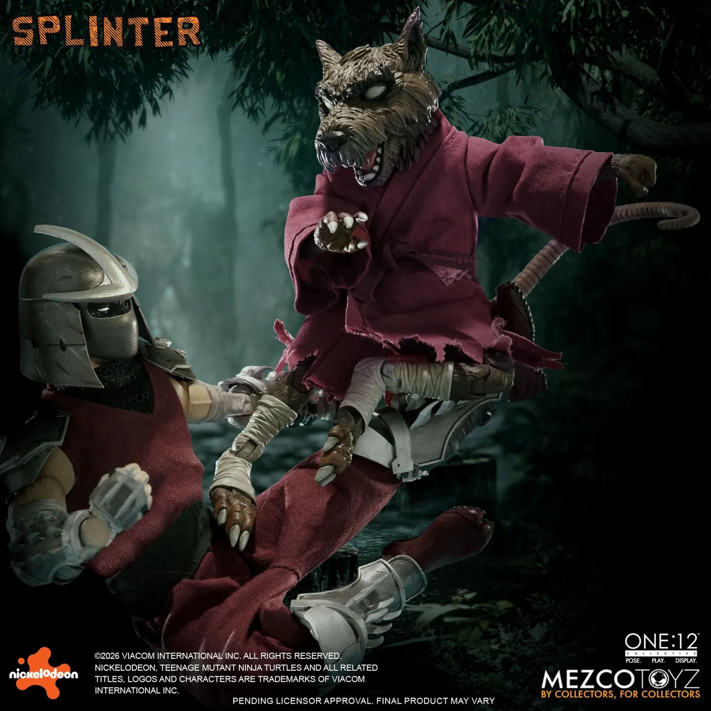 MEZCO TOYS - One 12 Collective Tmnt Splinter Af