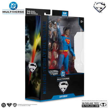 Mc FARLANE TOYS - Dc Theatrical Dlx superman  1978 7inch Action Figure