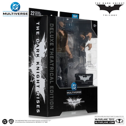 Mc FARLANE TOYS - Dc Theatrical Dlx bane -the Dark Knight Rises- 7inch Action Figure