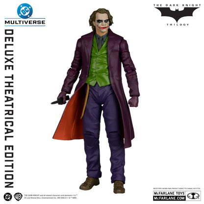 Mc FARLANE TOYS - Dc Theatrical Dlx joker -the Dark Knight Rises- 7inch Action Figure