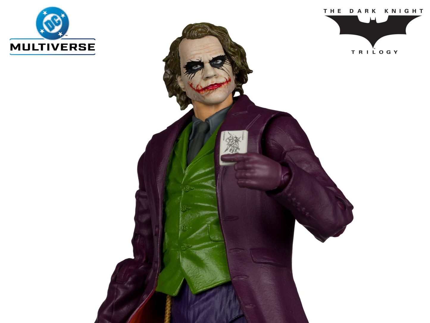 Mc FARLANE TOYS - Dc Theatrical Dlx joker -the Dark Knight Rises- 7inch Action Figure