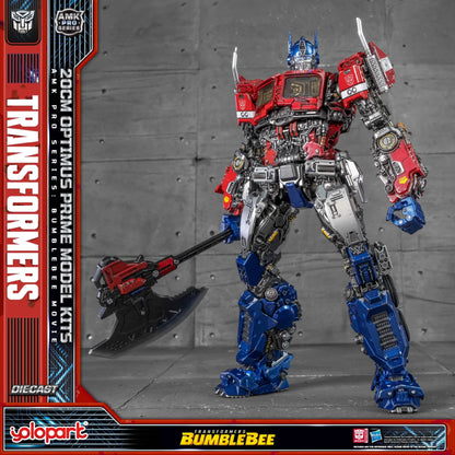 YOLOPARK - Transformers Bumblebee Movie Optimus Prime Earth Mode Amk Pro Model Kit