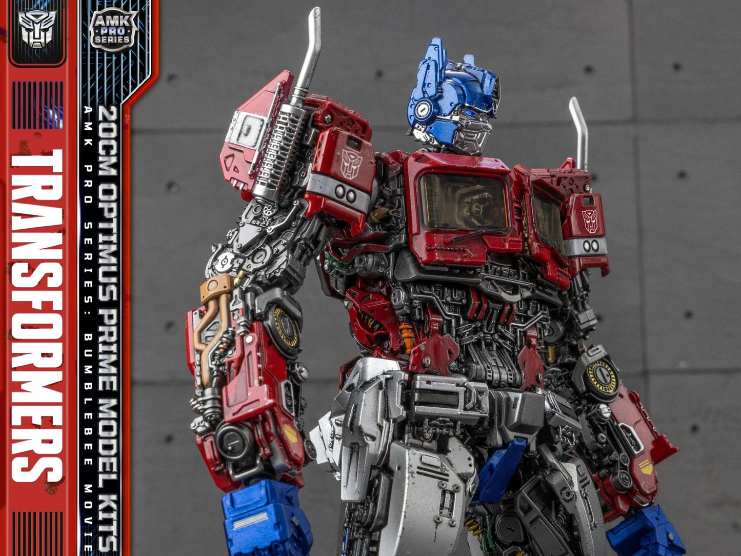 YOLOPARK - Transformers Bumblebee Movie Optimus Prime Earth Mode Amk Pro Model Kit
