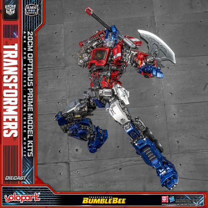 YOLOPARK - Transformers Bumblebee Movie Optimus Prime Earth Mode Amk Pro Model Kit