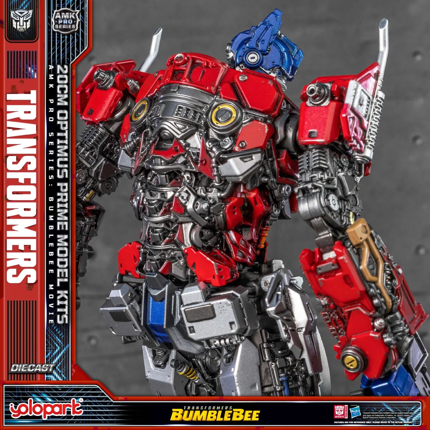 YOLOPARK - Transformers Bumblebee Movie Optimus Prime Earth Mode Amk Pro Model Kit