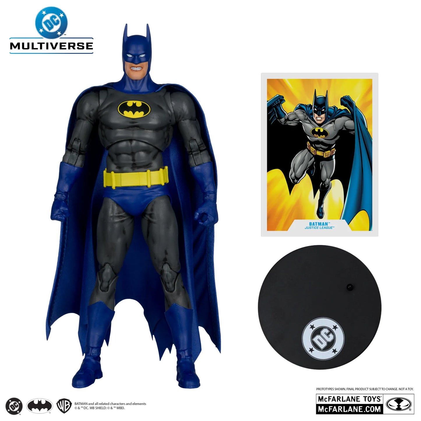 Mc FARLANE TOYS - Dc Batman 7inch Batman 90’s action Figure