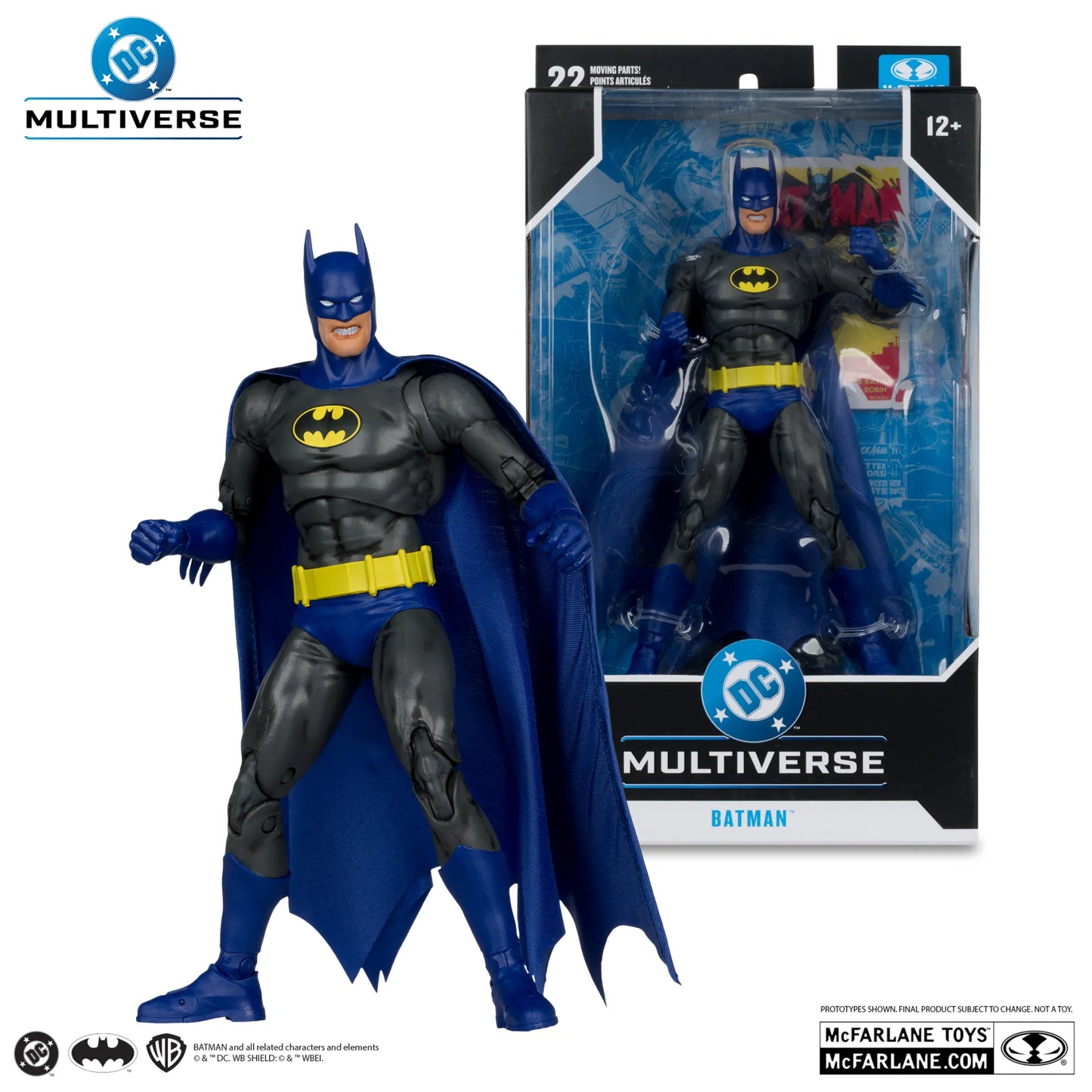 Mc FARLANE TOYS - Dc Batman 7inch Batman 90’s action Figure