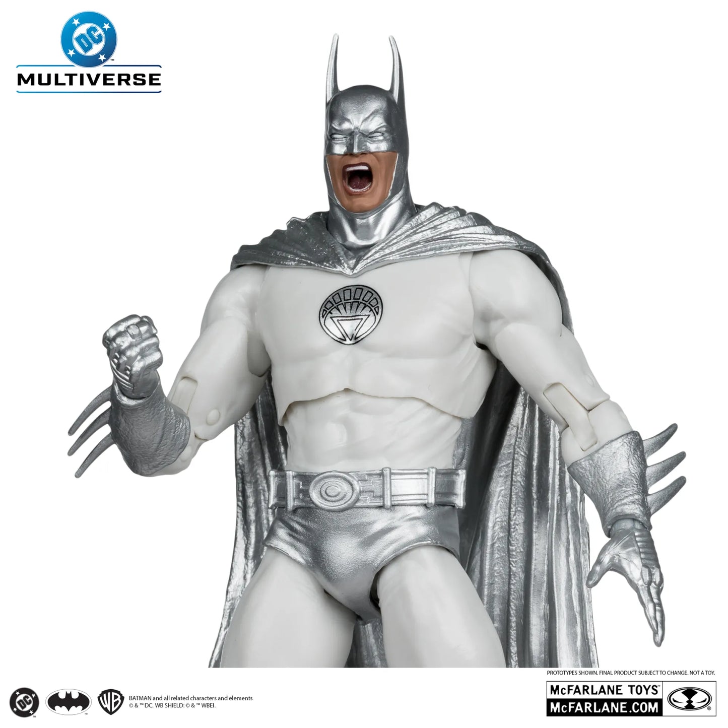 Mc FARLANE TOYS - Dc Batman 7inch White Lantern Batman Brightest Day Action Figure