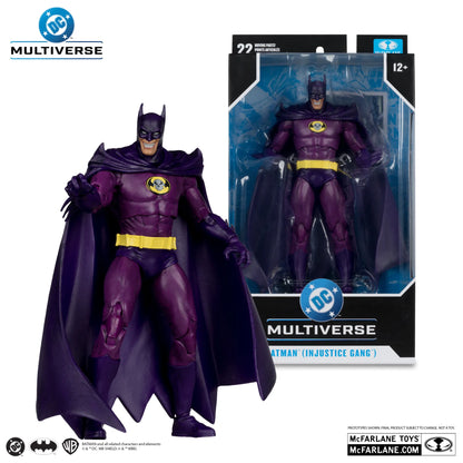 Mc FARLANE TOYS - Dc Batman 7inch Batman Injustice gang Action Figure