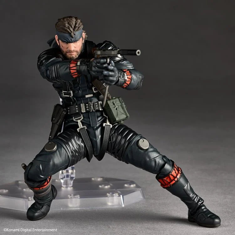REVOLTECH - Revoltech A.y. Metal Gear Solid Delta Naked Snake Sneaking Suit Ver Action Figure
