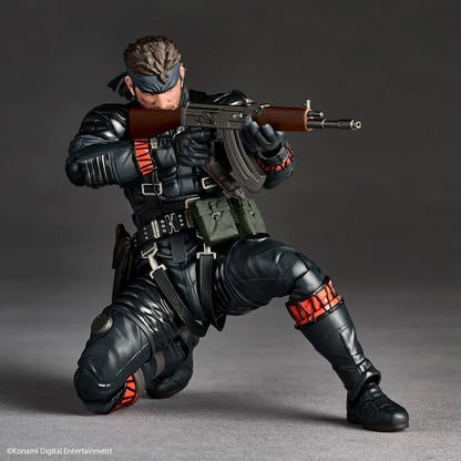 REVOLTECH - Revoltech A.y. Metal Gear Solid Delta Naked Snake Sneaking Suit Ver Action Figure