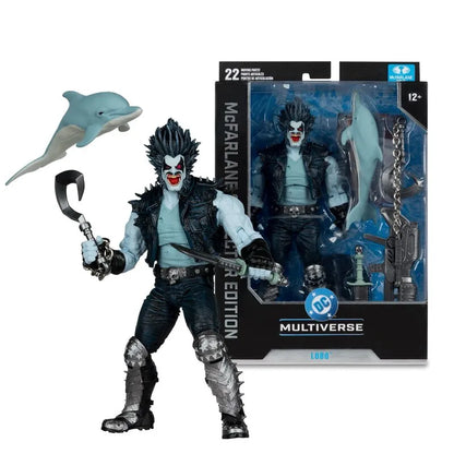 Mc FARLANE TOYS - Dc Mcfarlane Collector edition Wave 14 7inch Lobo Action Figure
