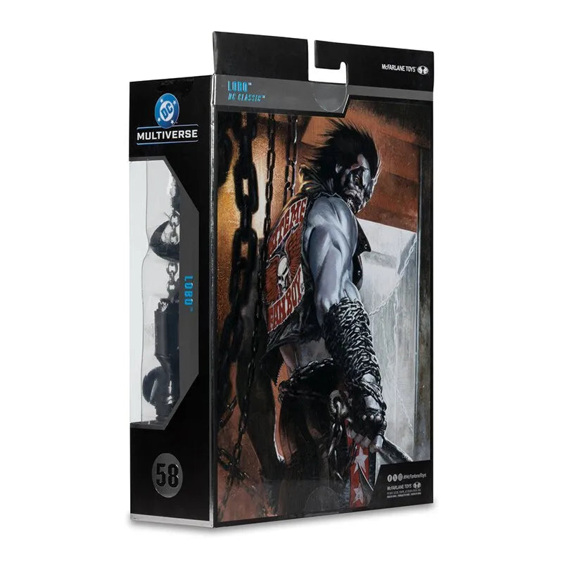 Mc FARLANE TOYS - Dc Mcfarlane Collector Edition Wave 14 7inch Lobo Chase Action Figure