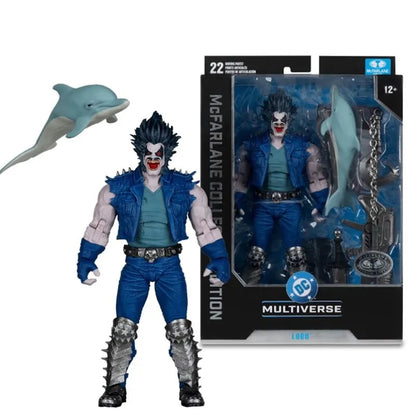 Mc FARLANE TOYS - Dc Mcfarlane Collector Edition Wave 14 7inch Lobo Chase Action Figure