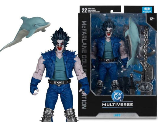 Mc FARLANE TOYS - Dc Mcfarlane Collector Edition Wave 14 7inch Lobo Chase Action Figure