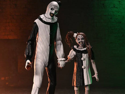 NECA - Terrifier 2 Art The Clown & Little Pale Girl Ultimate Af 2-pack