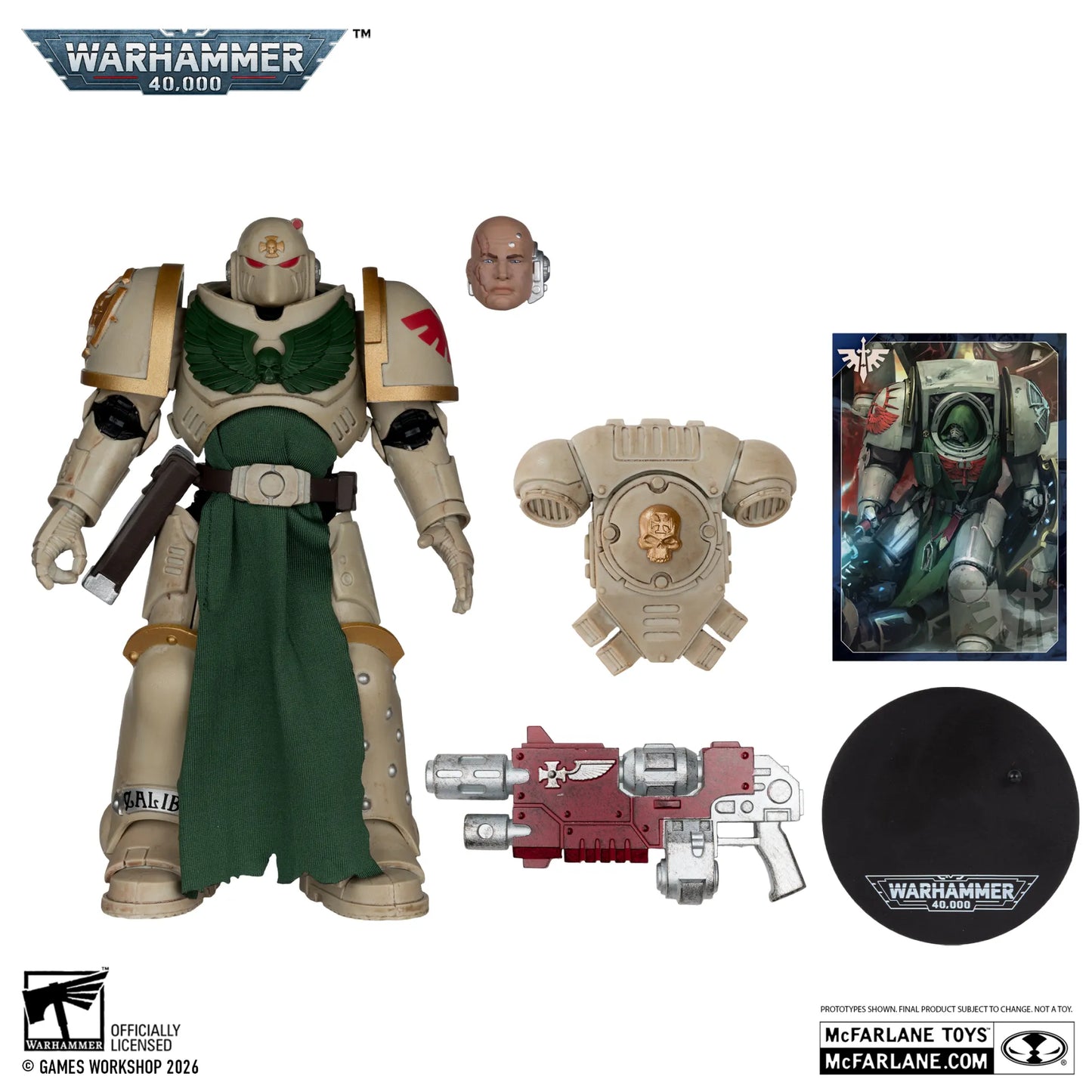 Mc FARLANE TOYS - Warhammer 40000 7inch Wv12 Sternguard Veteran Space Marine Action Figure