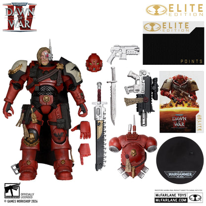 Mc FARLANE TOYS - Mcfarlane Elite 7inch Warhammer 4000 Dawn Of War 4 Captain  Cyrus In Phobos Armor Action Figure