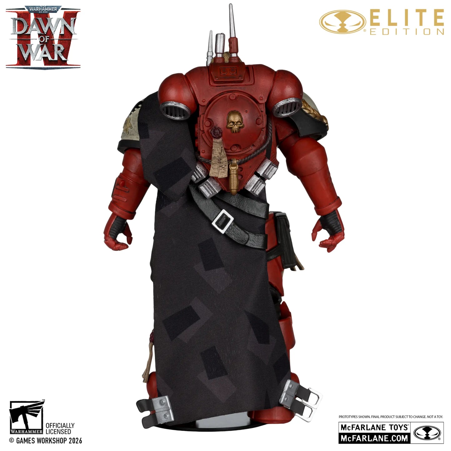 Mc FARLANE TOYS - Mcfarlane Elite 7inch Warhammer 4000 Dawn Of War 4 Captain  Cyrus In Phobos Armor Action Figure