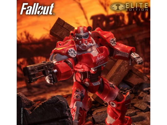 Mc FARLANE TOYS - Mcfarlane Elite 7in Fallout 76 Nuka Cola T-60 Gold  Label Action Figure