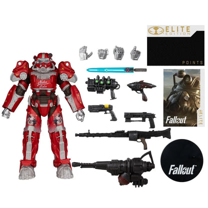 Mc FARLANE TOYS - Mcfarlane Elite 7in Fallout 76 Nuka Cola T-60 Gold  Label Action Figure