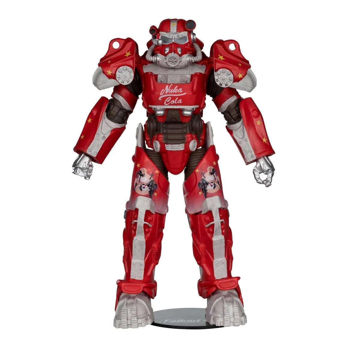 Mc FARLANE TOYS - Mcfarlane Elite 7in Fallout 76 Nuka Cola T-60 Gold  Label Action Figure