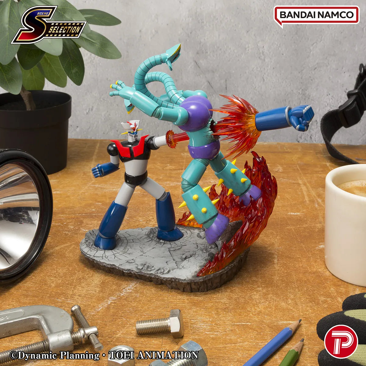 PLEX - Scene Selection 03 Mazinger Z Rocket Punch! Diorama