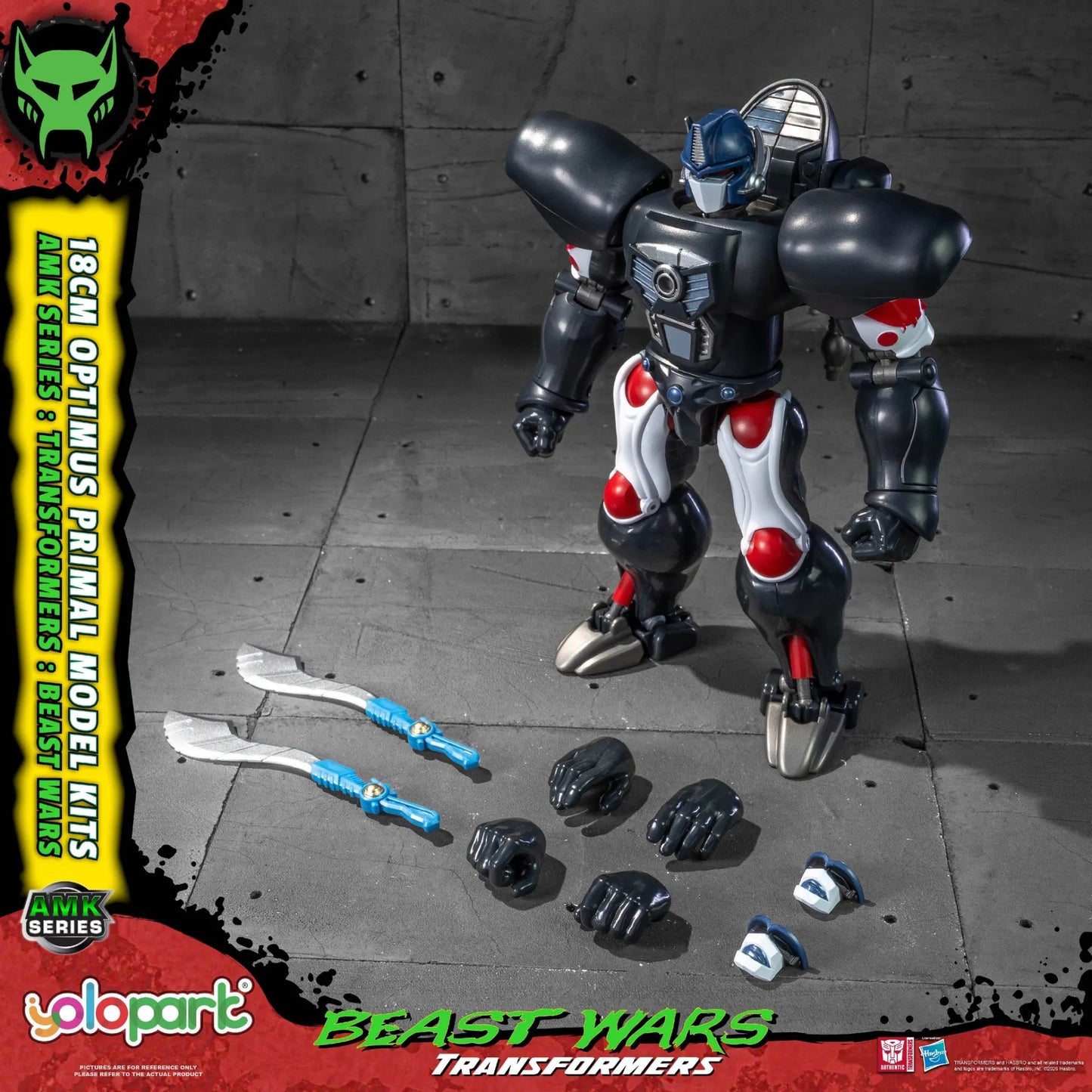 YOLOPARK - Transformers Beast Wars Amk Optimus Primal Model Kit
