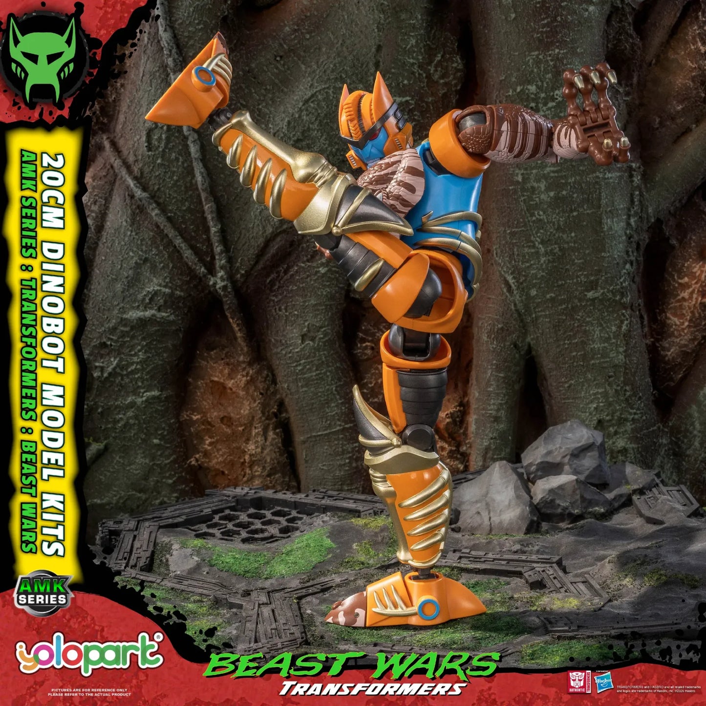 YOLOPARK - Transformers Beast Wars Amk Dinobot Model Kit