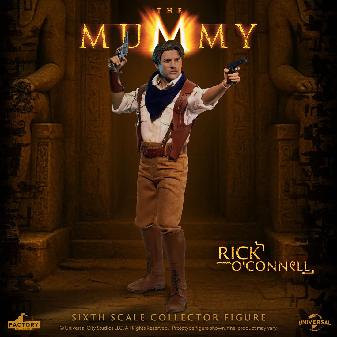 FACTORY ENT. - The Mummy Rick O'connell Sixth Scale Figure