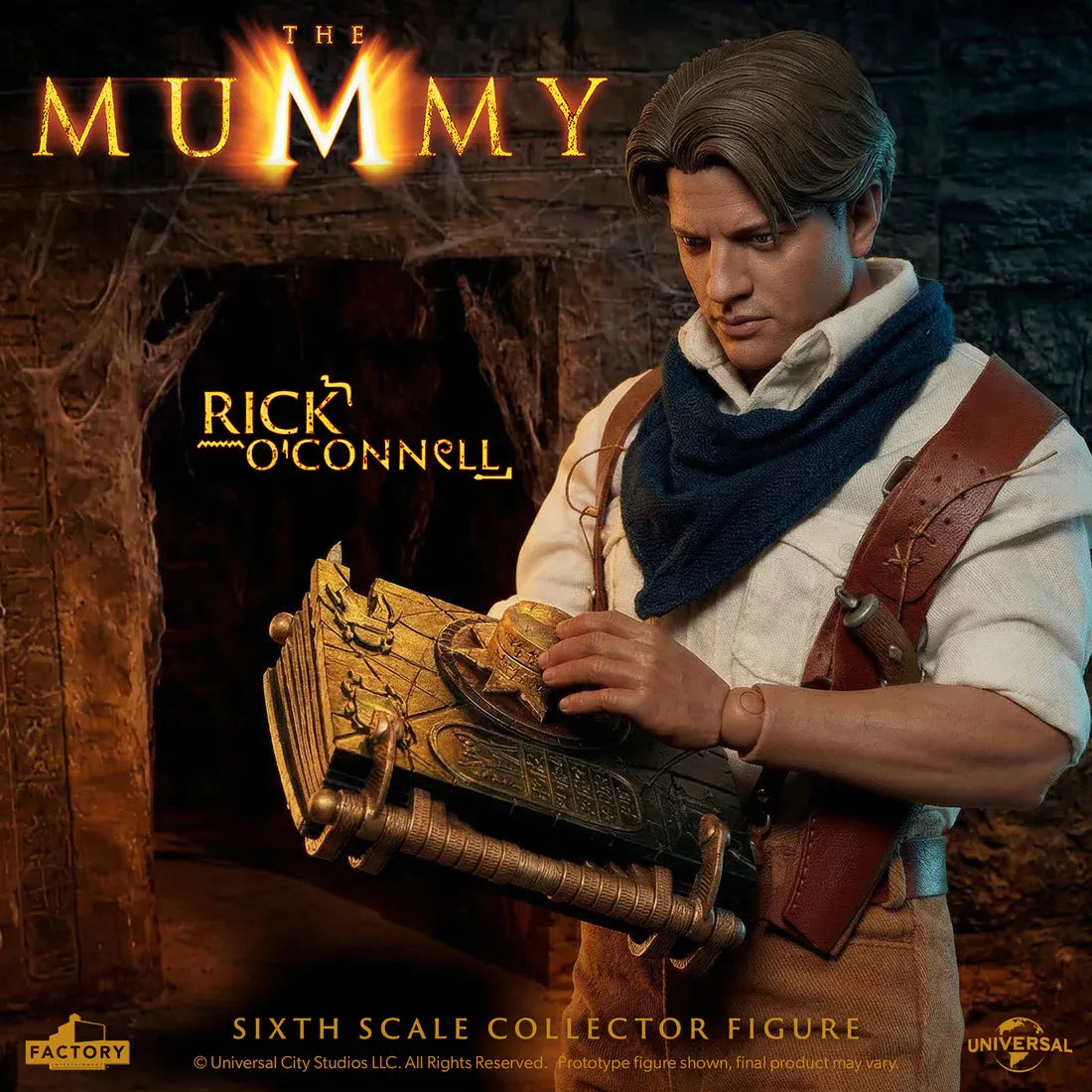 FACTORY ENT. - The Mummy Rick O'connell Sixth Scale Figure