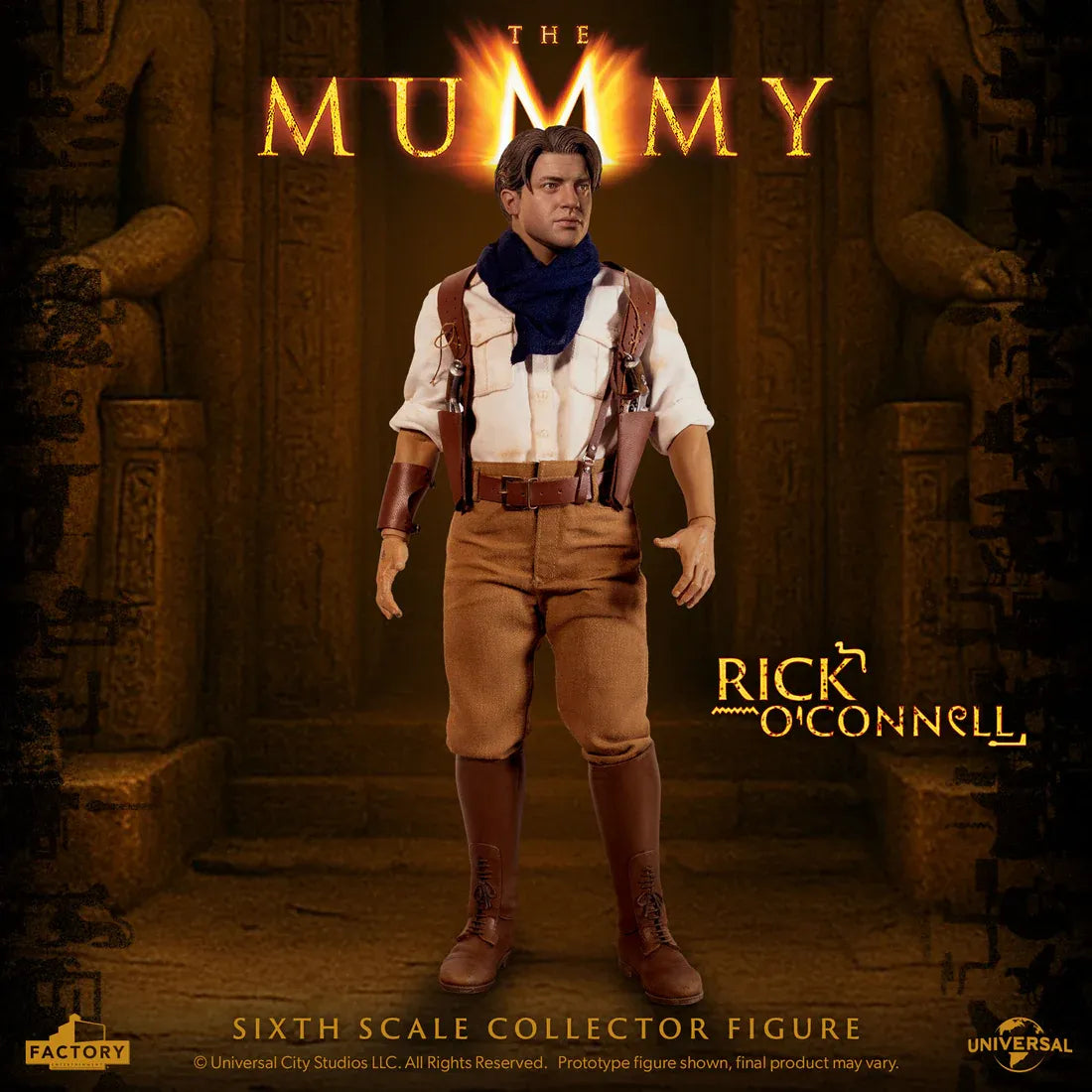 FACTORY ENT. - The Mummy Rick O'connell Sixth Scale Figure