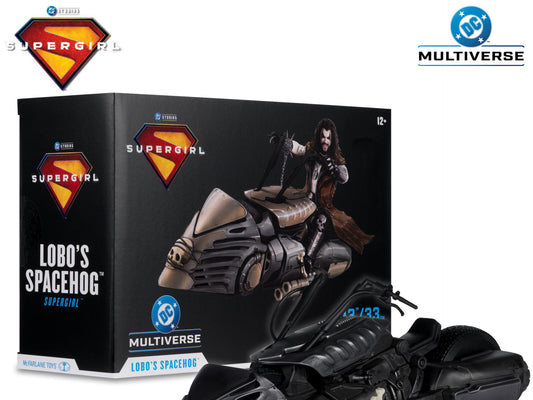 Mc FARLANE TOYS - Dc Theatrical Vehicles Supergirl Movie Lobo Spacehog