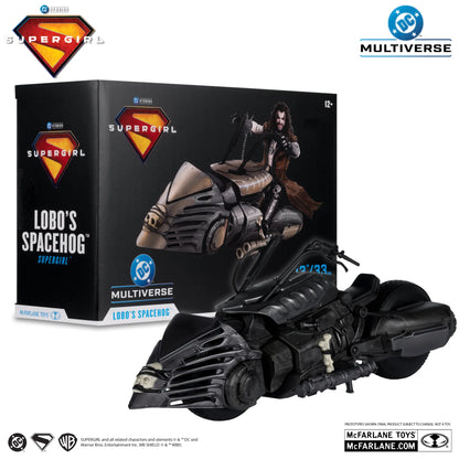 Mc FARLANE TOYS - Dc Theatrical Vehicles Supergirl Movie Lobo Spacehog