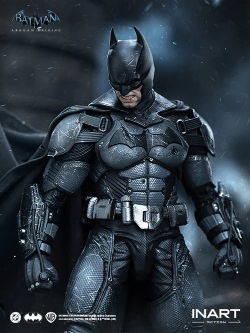INART - Batman Arkham Origins Batman Battle Damaged Ver 1/12 Action Figure
