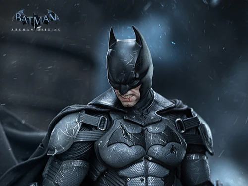 INART - Batman Arkham Origins Batman Battle Damaged Ver 1/12 Action Figure