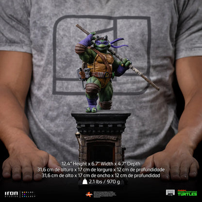 IRON STUDIOS - Teenage Mutant Ninja Turtles Donatello Unleashed 1/10 Statue
