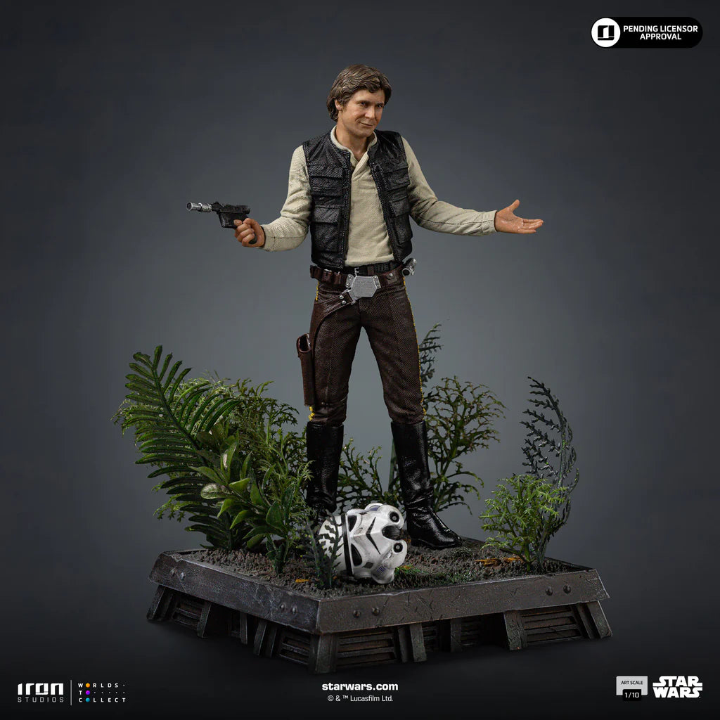 IRON STUDIOS - Star Wars Episode 6 Han Solo 1/10 Statue