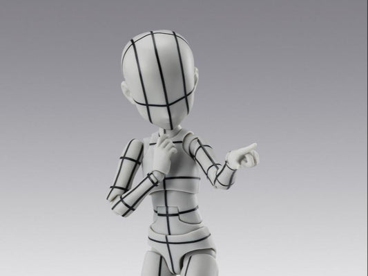 BANDAI - Body-chan Ken Sugimori Edition Wireframe (gray) Shf