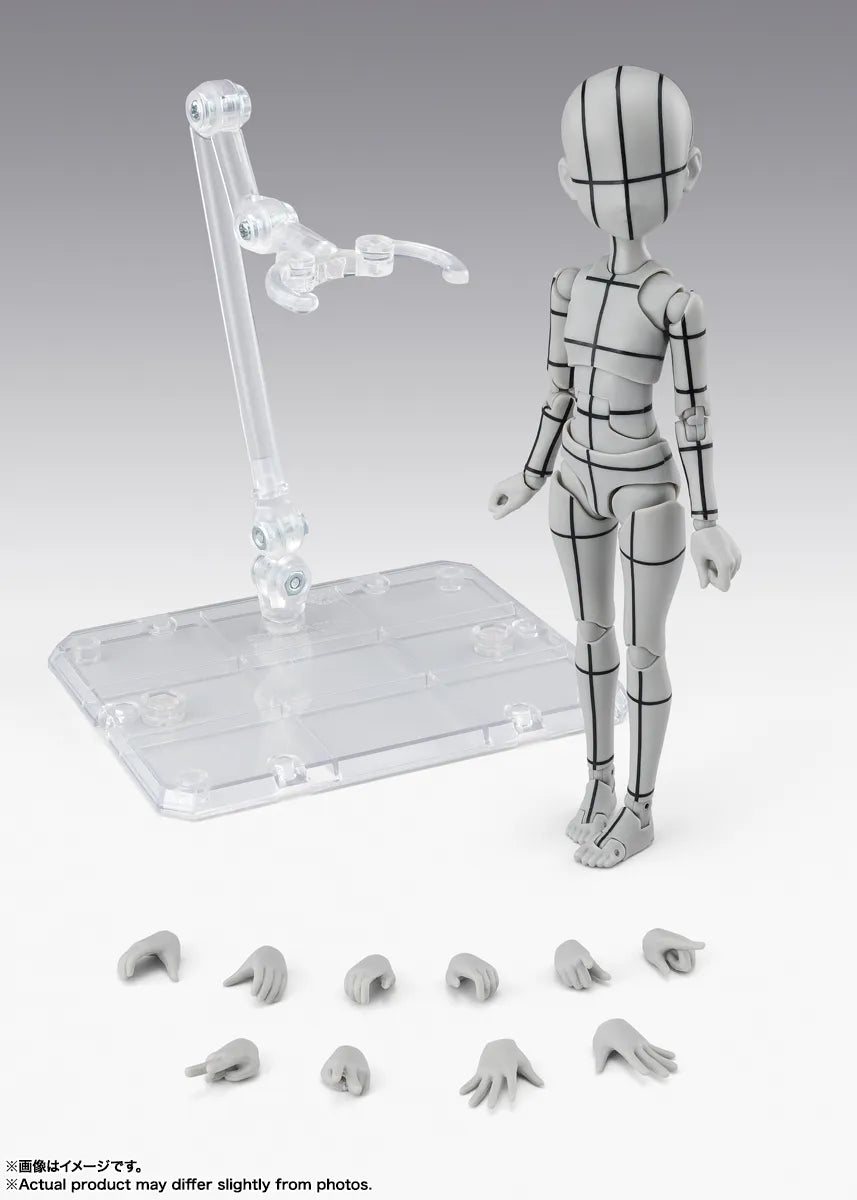 BANDAI - Body-chan Ken Sugimori Edition Wireframe (gray) Shf