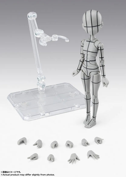 BANDAI - Body-chan Ken Sugimori Edition Wireframe (gray) Shf