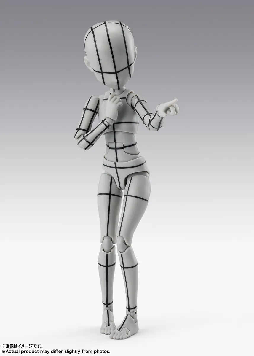BANDAI - Body-chan Ken Sugimori Edition Wireframe (gray) Shf