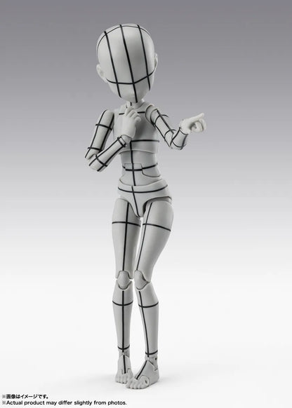 BANDAI - Body-chan Ken Sugimori Edition Wireframe (gray) Shf