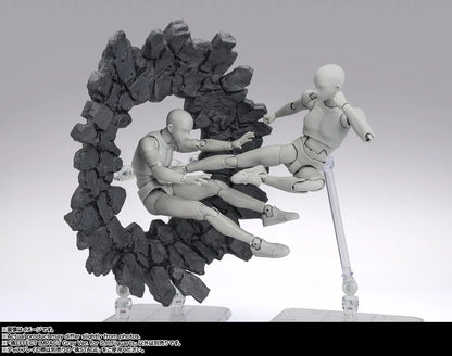 BANDAI - Tamashii Effect Impact Gray X S.h.figuarts