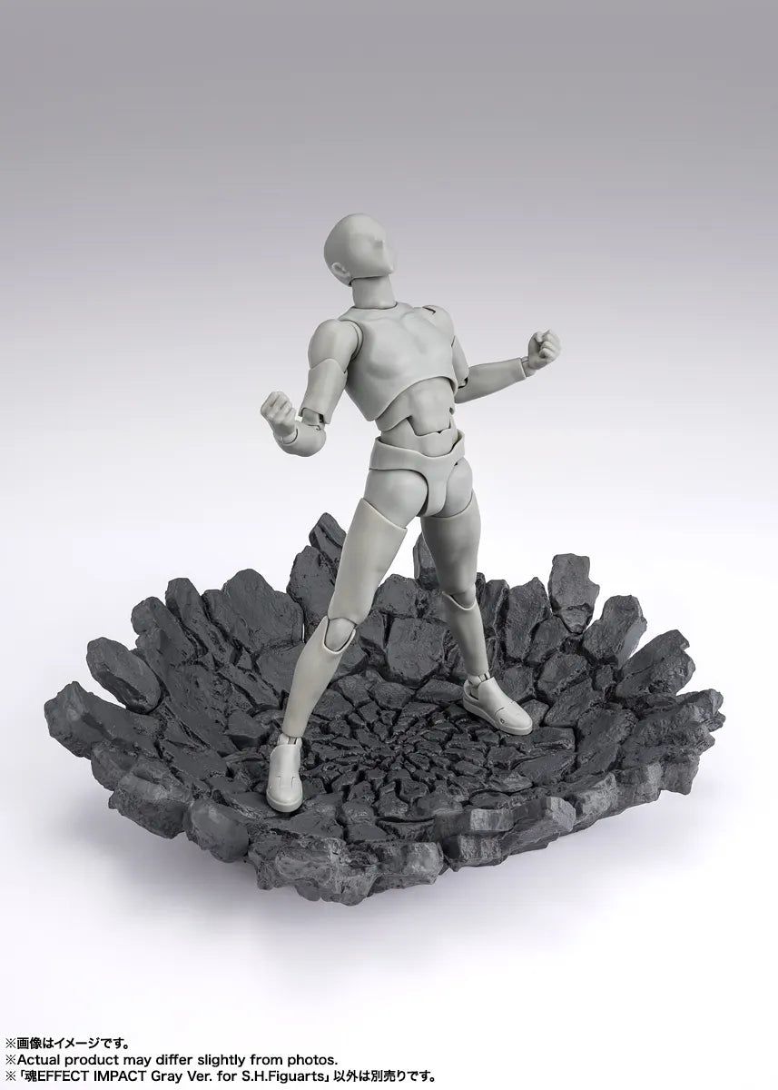 BANDAI - Tamashii Effect Impact Gray X S.h.figuarts