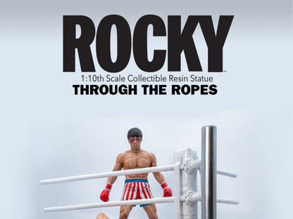 SLYSTALLONESHOP - Rocky Over Drago Through The Ropes 1/10 Statue