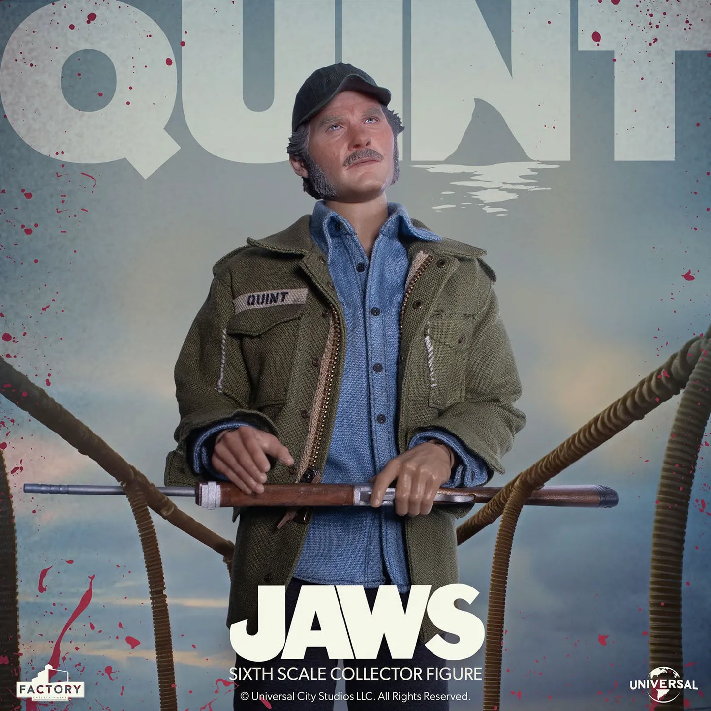 FACTORY ENTERTAINMENT - Jaws 1/6 Scale Quint Action Figure