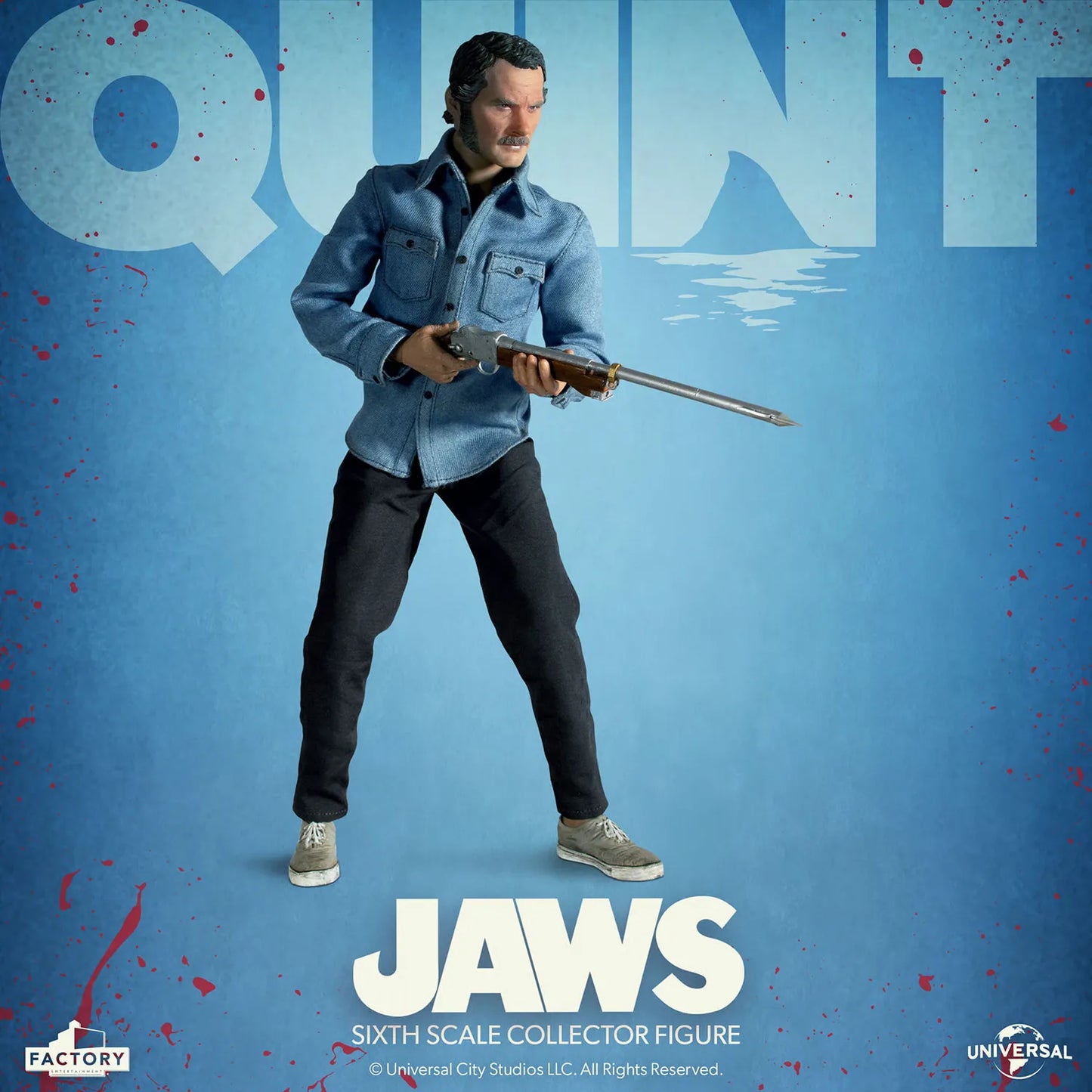 FACTORY ENTERTAINMENT - Jaws 1/6 Scale Quint Action Figure