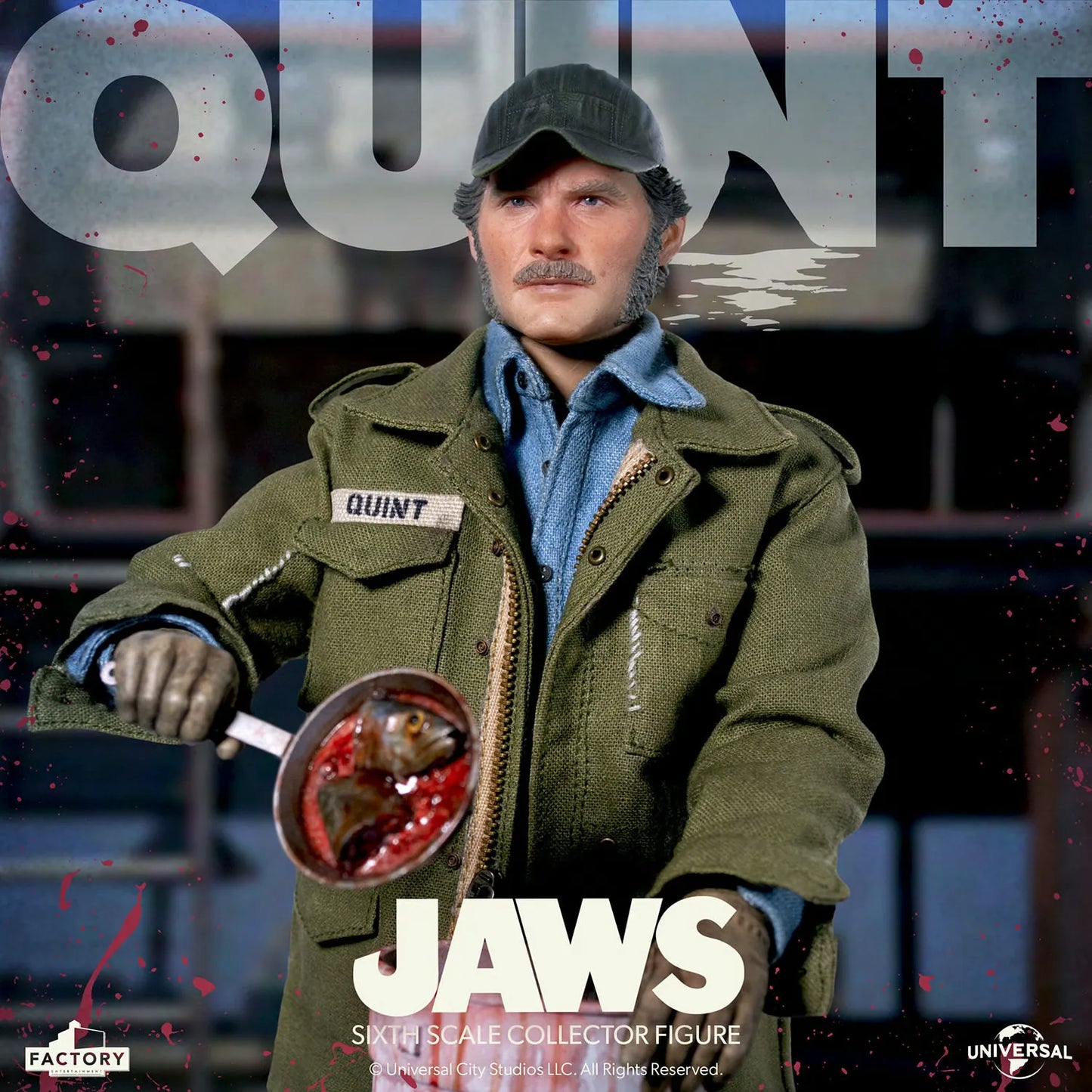FACTORY ENTERTAINMENT - Jaws 1/6 Scale Quint Action Figure
